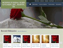 Tablet Screenshot of murphyfuneralhome.net